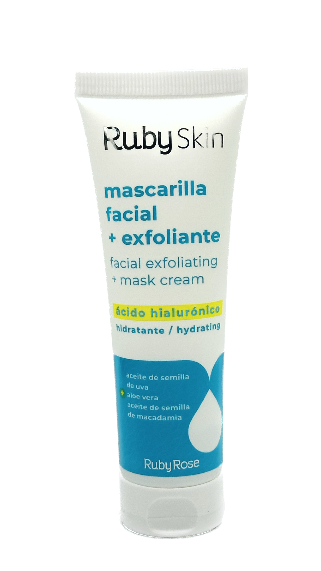 Mascarilla Facial + Exfoliante Acido Hialuronico