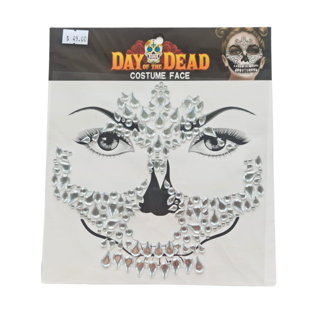Day of the Dead Costume Face