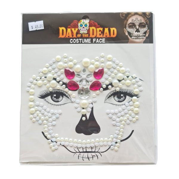 Day of the Dead Costume Face